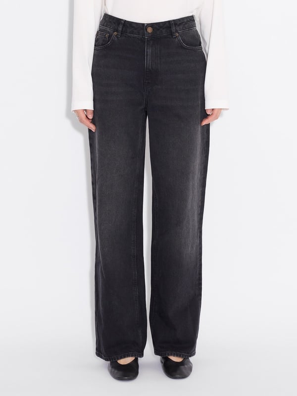Holzweiler Wide Jeans Black Washed