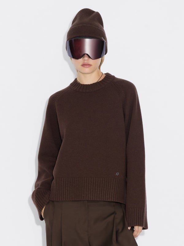 Holzweiler Wool Crew Dk. Brown