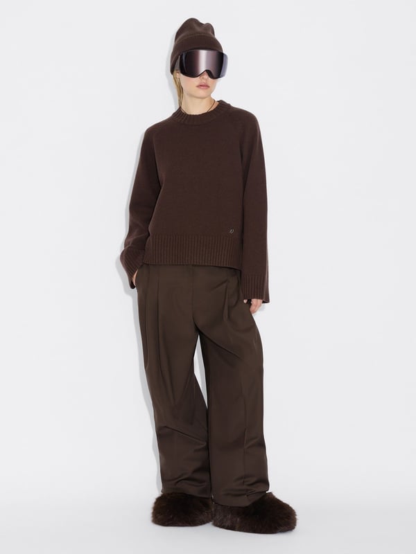 holzweiler Wool Crew Dk. Brown