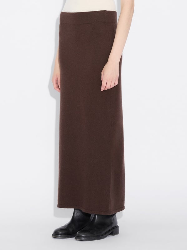 Holzweiler Wool Skirt Dk. Brown