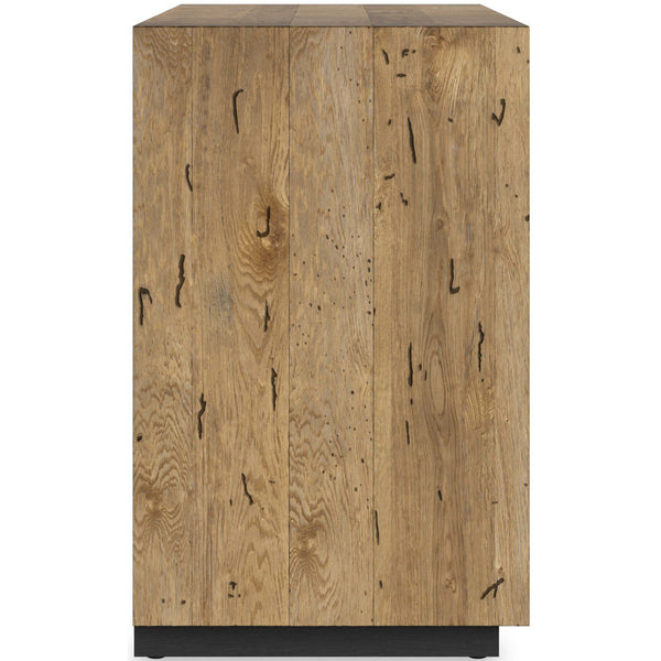 Home Fashion Abaso 6-Drawer Dresser Rustic Wormwood By Four Hands