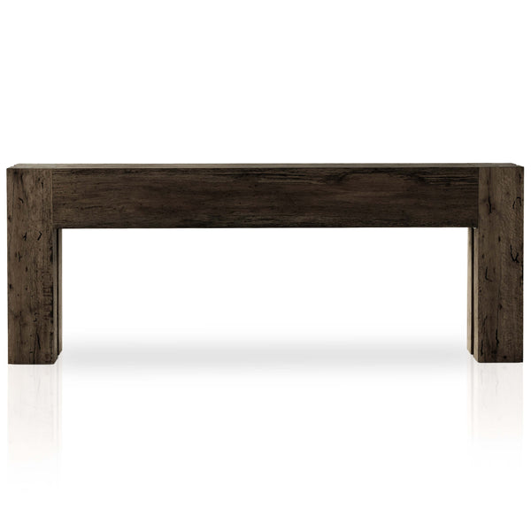 Home Fashion Abaso Console Table Rustic Ebony By Four Hands