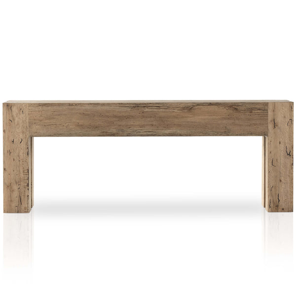 Home Fashion Abaso Console Table Rustic Wormwood By Four Hands