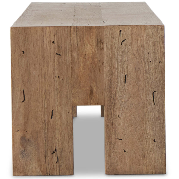 Home Fashion Abaso Large Bench Rustic Wormwood By Four Hands