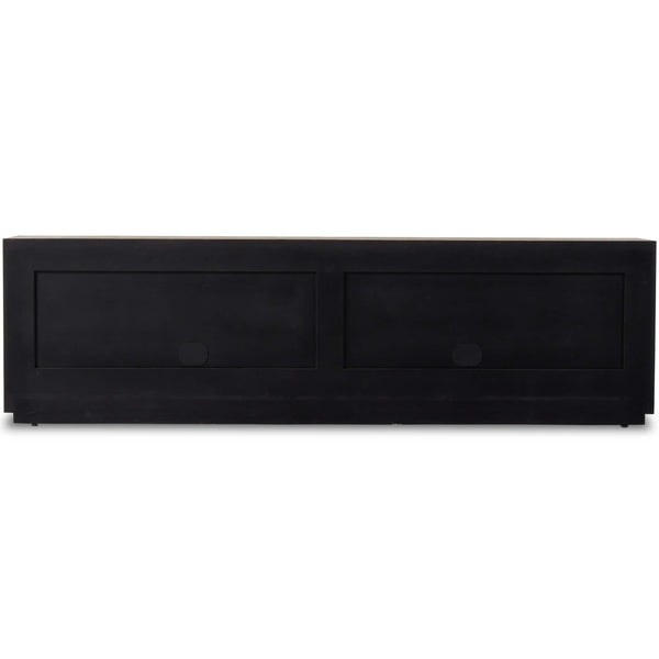 Home Fashion Abaso Media Console Rustic Wormwood By Four Hands