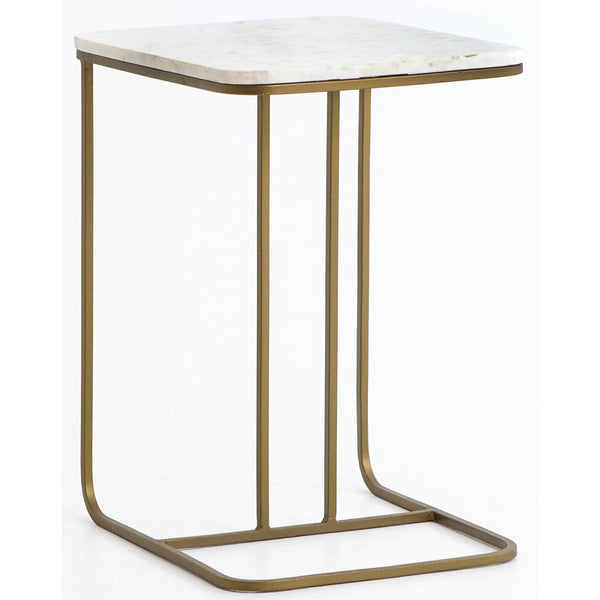 home fashion Adalley C Table White Marble by Four Hands