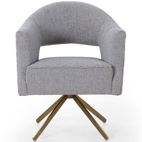 Home Fashion Adara Desk Chair Knoll Dove By Four Hands