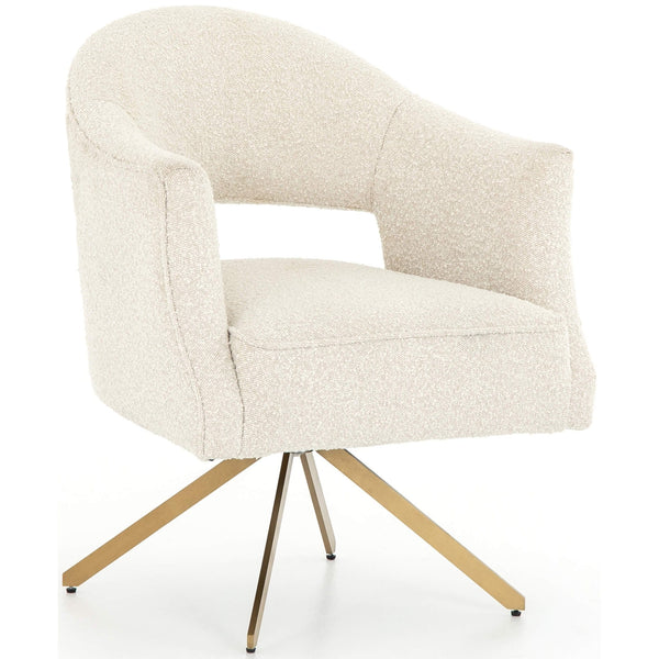 home fashion Adara Desk Chair Knoll Natural by Four Hands