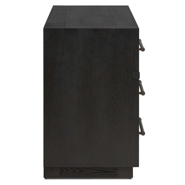 Home Fashion Adolfo 6 Drawer Dresser Modern Black By Four Hands