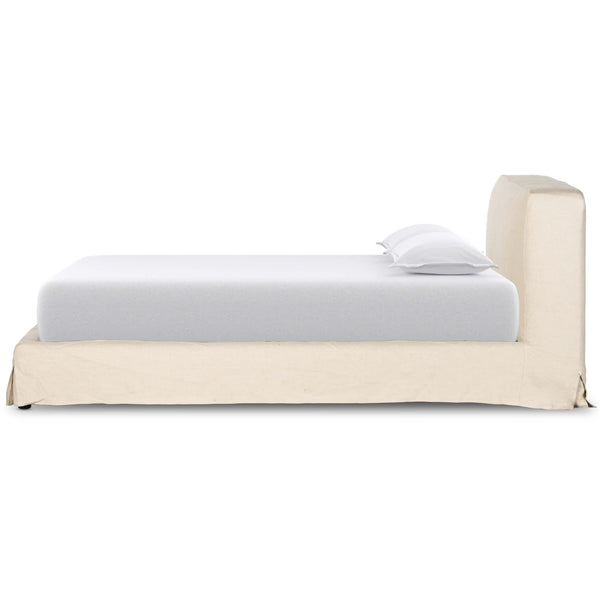 Home Fashion Aidan Slipcover Bed Brussels Natural By Four Hands