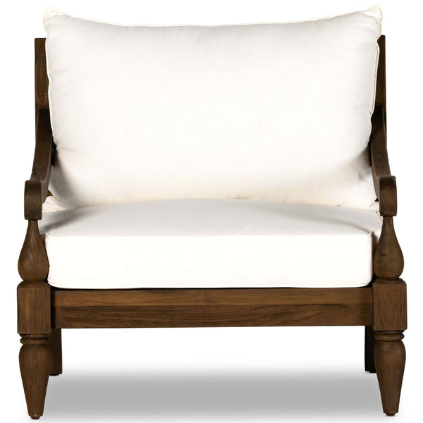 Home Fashion Alameda Outdoor Chair Heritage Brown By Four Hands