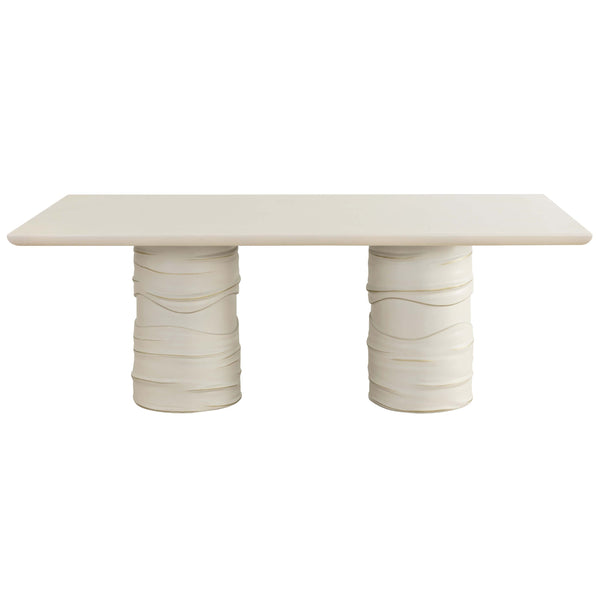 Home Fashion Alanya Rectangular Dining Table Summer Sand