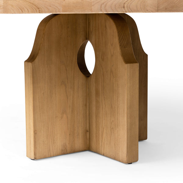 Home Fashion Allandale Round Dining Table Natural By Four Hands