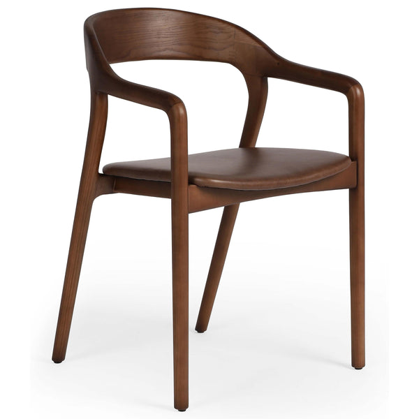 home fashion Amare Leather Arm Chair Sonoma Coco by Four Hands