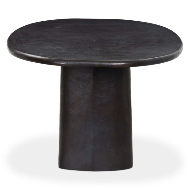 Home Fashion Amato Outdoor Dining Table Antique Rust By Four Hands