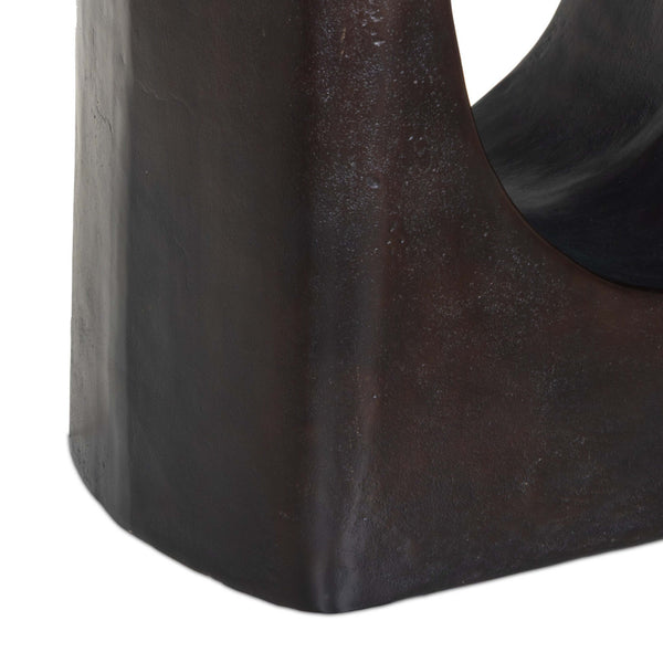 Home Fashion Amato Outdoor Dining Table Antique Rust By Four Hands