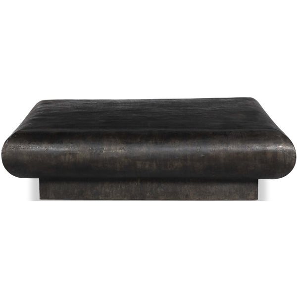 Home Fashion Ambra Outdoor Coffee Table Distressed Bronze By Four Hands