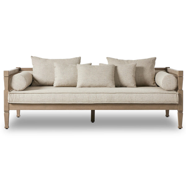 home fashion Amero Outdoor Sofa Faye Sand/Washed Brown by Four Hands