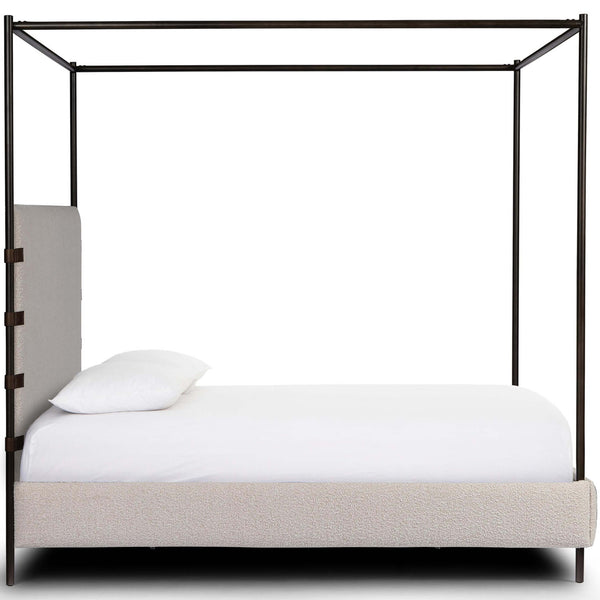 Home Fashion Anderson Canopy Bed Knoll Natural By Four Hands