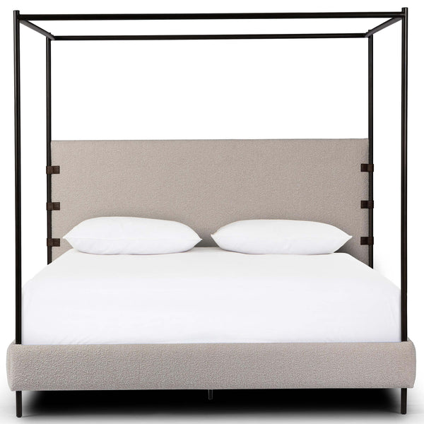 Home Fashion Anderson Canopy Bed Knoll Natural By Four Hands