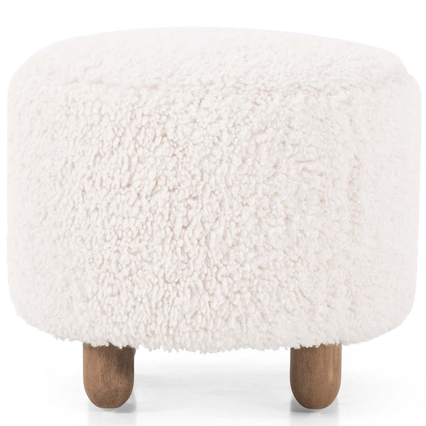 Home Fashion Aniston 22" Ottoman Andes Natural By Four Hands