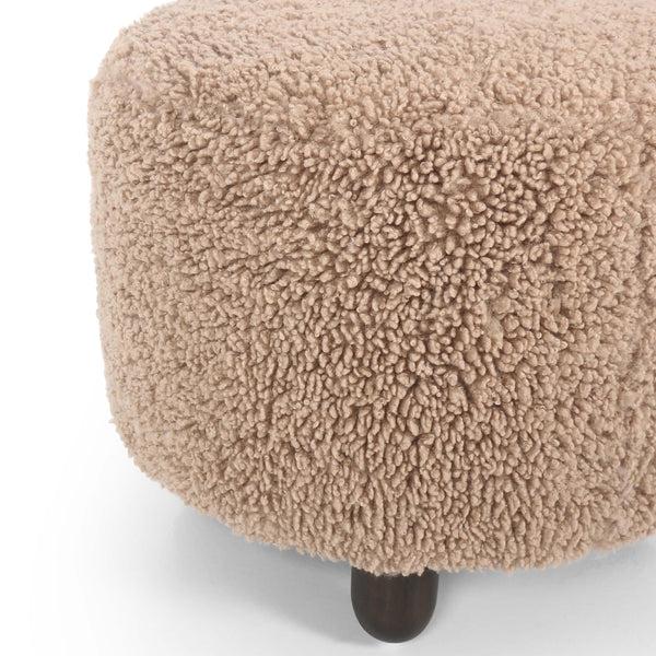 Home Fashion Aniston 22" Ottoman Andes Toast By Four Hands