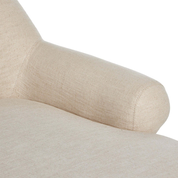 Home Fashion Arden Chaise Lounge Bergamo Parchment By Amber Lewis X Four Hands