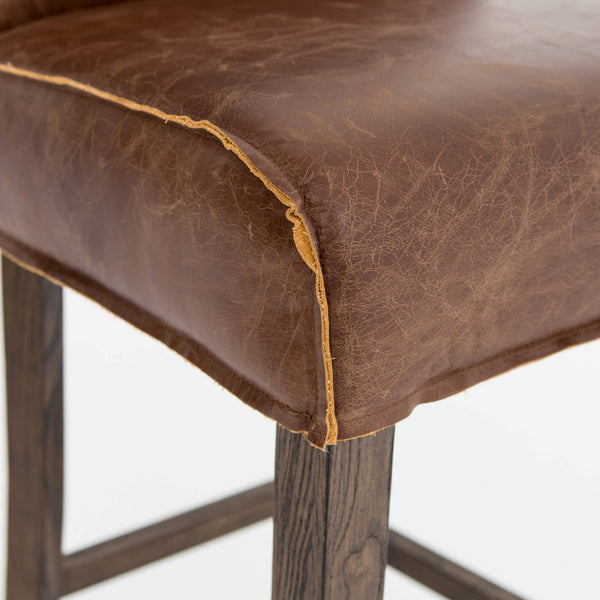 Home Fashion Aria Counter Stool Sienna Chestnut By Four Hands