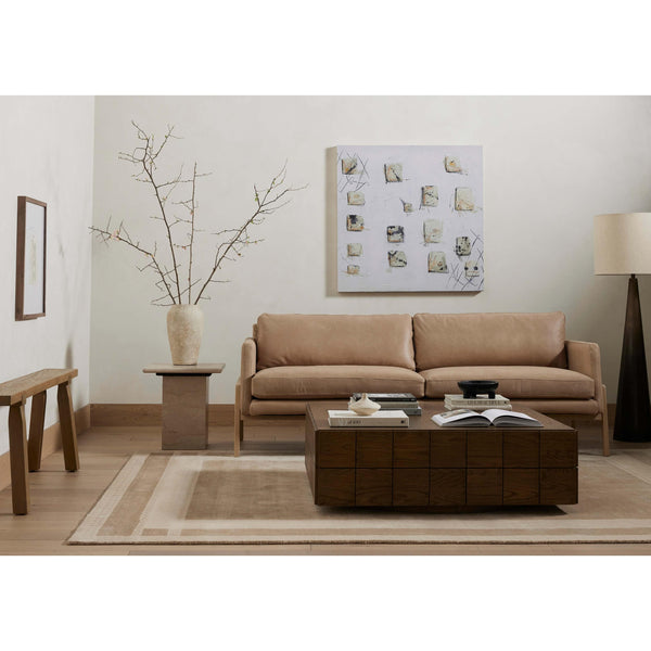 Home Fashion Arum End Table Cream Marble By Four Hands