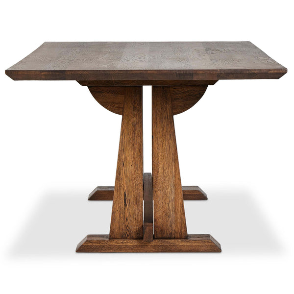 Home Fashion Ashwin Rectangular Dining Table Brown Oak By Four Hands