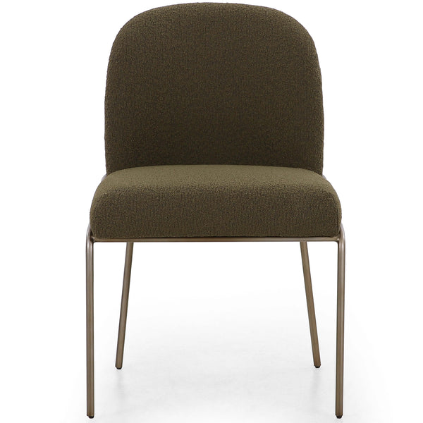 Home Fashion Astrud Dining Chair Boucle Olive Set Of 2 By Four Hands