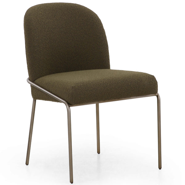 home fashion Astrud Dining Chair Boucle Olive Set of 2 by Four Hands