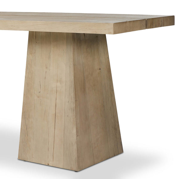 Home Fashion Atlas Console Table Bleached Alder By Four Hands