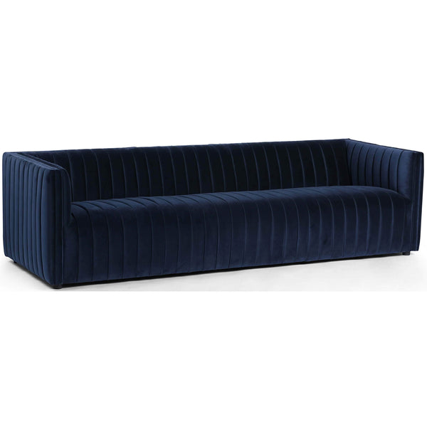 Home Fashion Augustine 97" Sofa Sapphire Navy By Four Hands