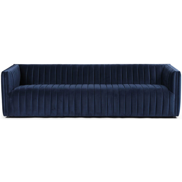 home fashion Augustine 97" Sofa Sapphire Navy by Four Hands