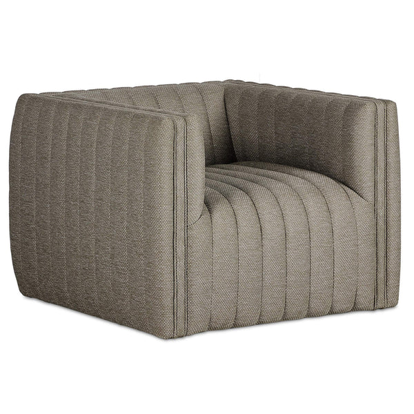 home fashion Augustine Outdoor Swivel Chair Casa Grey by Four Hands