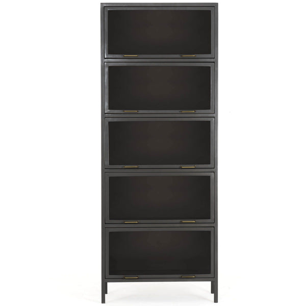 Home Fashion Aviva Barrister Cabinet Gunmetal By Four Hands