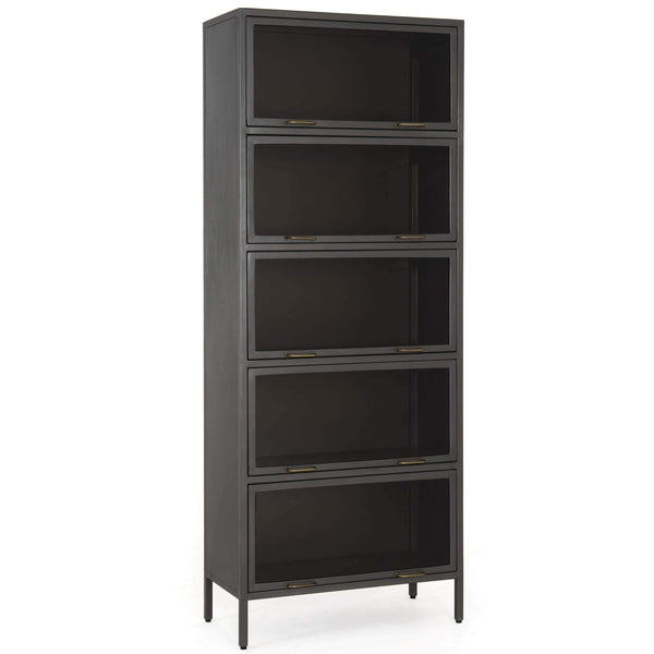 home fashion Aviva Barrister Cabinet Gunmetal by Four Hands