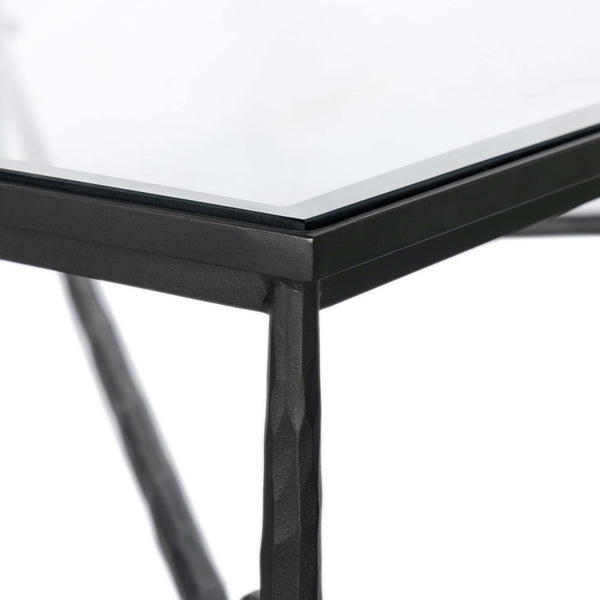 Home Fashion Babylon Coffee Table Hammered Gunmetal By Four Hands
