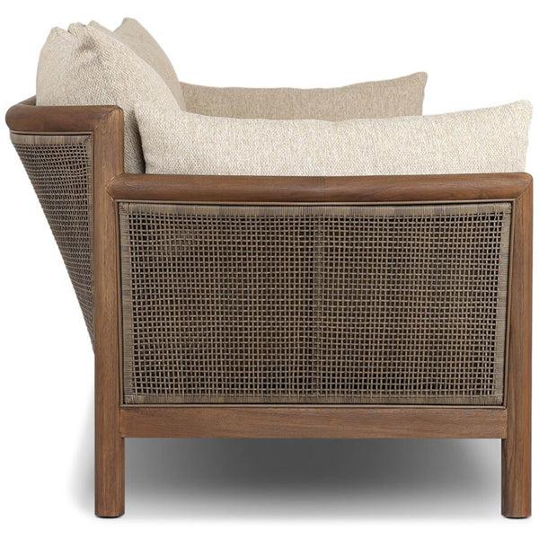 Home Fashion Barbosa 86" Outdoor Sofa Concha Beige By Four Hands