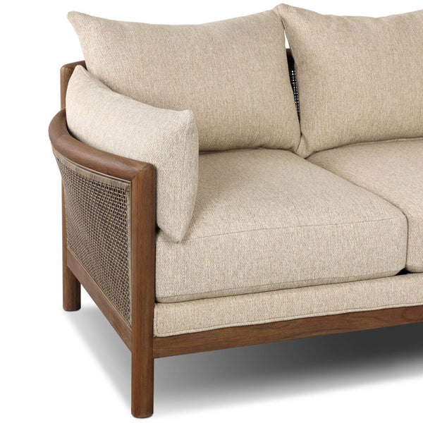 Home Fashion Barbosa 86" Outdoor Sofa Concha Beige By Four Hands