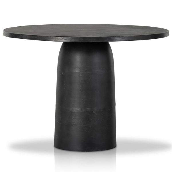 home fashion Basil 42" Outdoor Dining Table Aged Grey by Four Hands