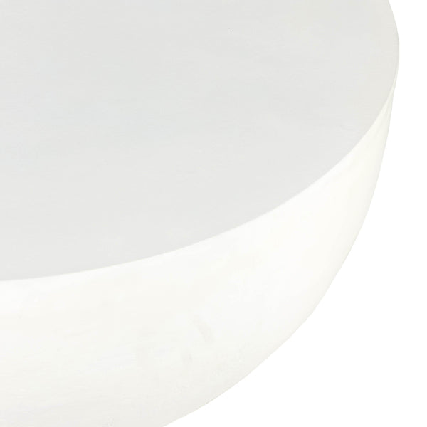 Home Fashion Basil Outdoor Coffee Table Matte White By Four Hands