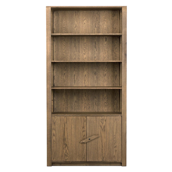 Home Fashion Bedford Bookcase Warm Natural Oak By Four Hands