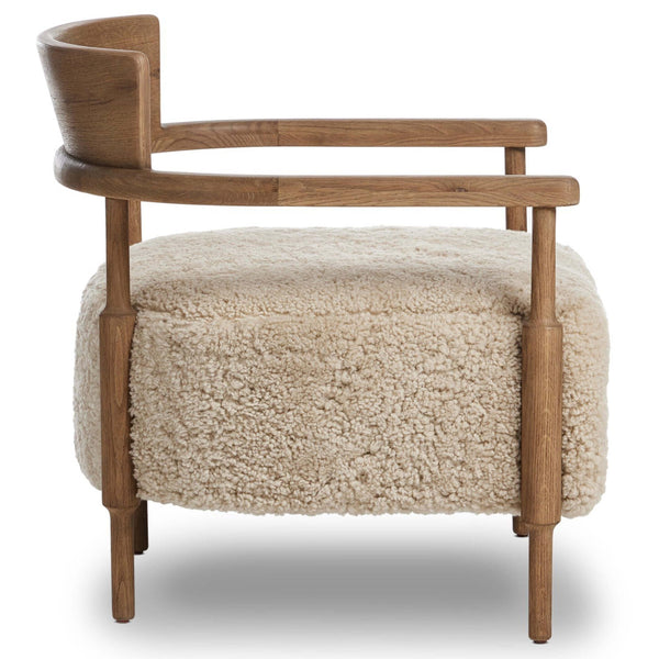 Home Fashion Bennett Chair Beige By Amber Lewis X Four Hands