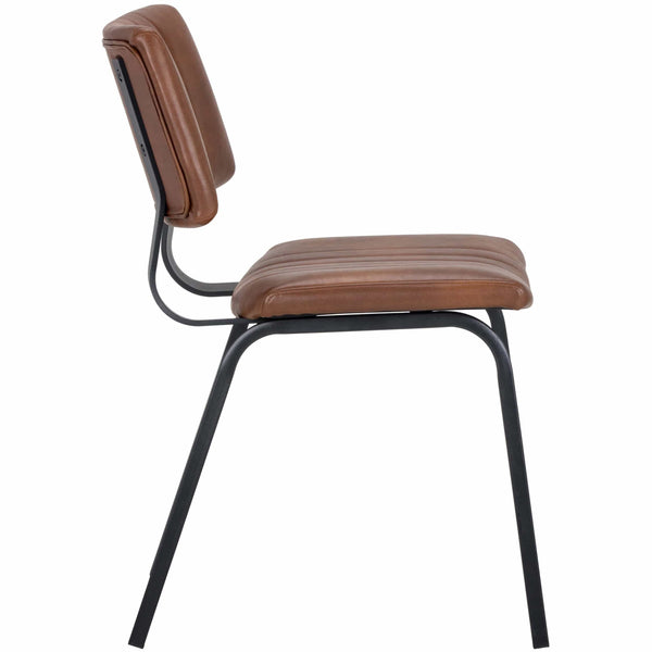 Home Fashion Berkley Dining Chair Bravo Cognac Set Of 2