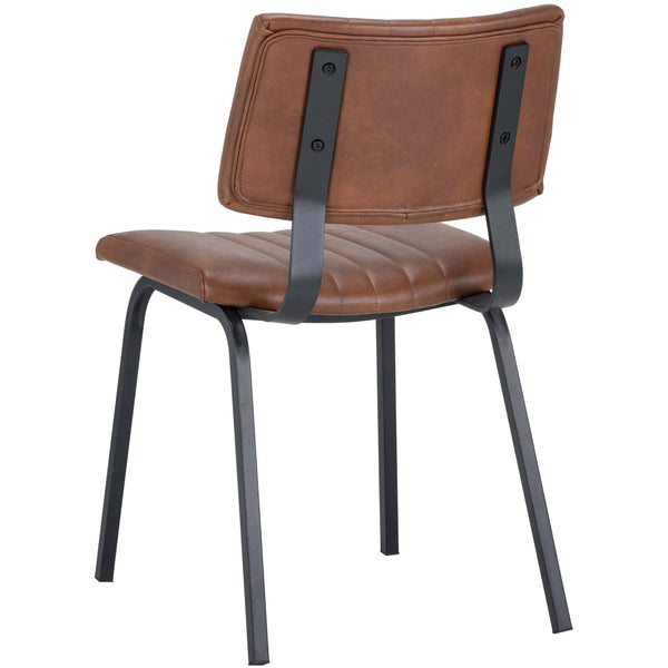 Home Fashion Berkley Dining Chair Bravo Cognac Set Of 2