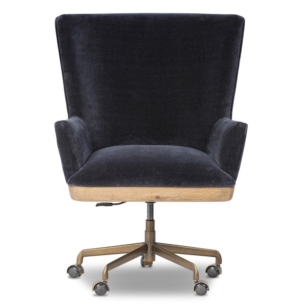 Home Fashion Bernardo Desk Chair Monte Navy By Four Hands