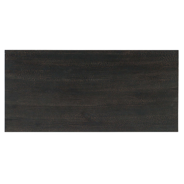 Home Fashion Big Sky 2 Drawer Bachelors Chest Charred Timber