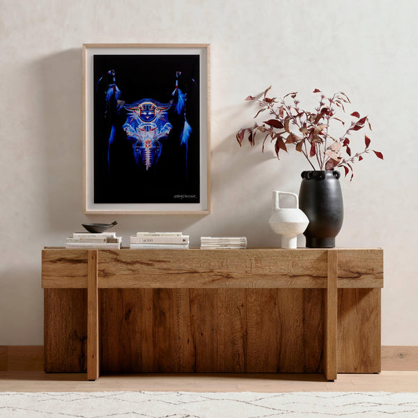 Home Fashion Bingham Console Table Rustic Oak By Four Hands